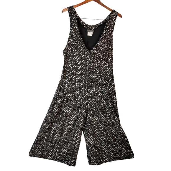 My Michelle Spade Diamond Heart Club Polka Dot AOP Vintage 80's Jumpsuit 11 - Picture 1 of 15